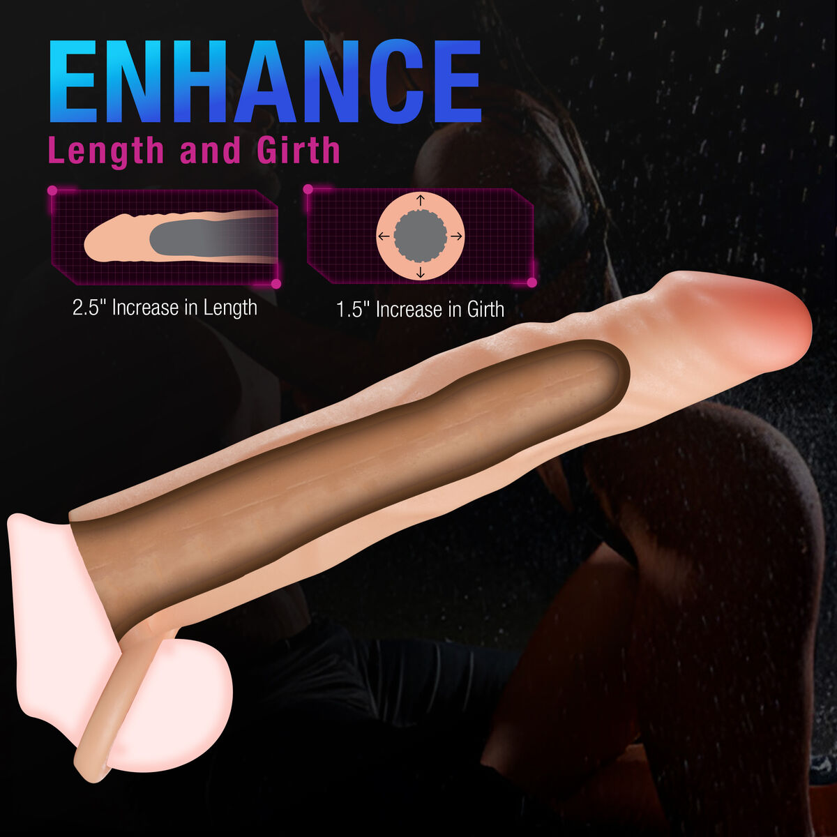 Penis-Hülle Blush Performance Plus Fleisch